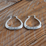 GUESS<sup>®</sup> Logo Hoop Earrings